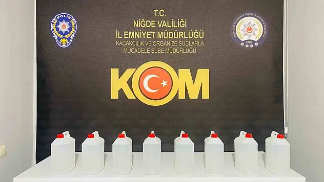 Niğde'de dev kaçakçılık operasyonu