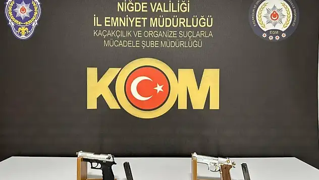 Niğde'de operasyon: 5 şüpheli, 1'i tutuklandı