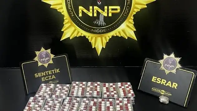 Niğde'de narkotik operasyonu!