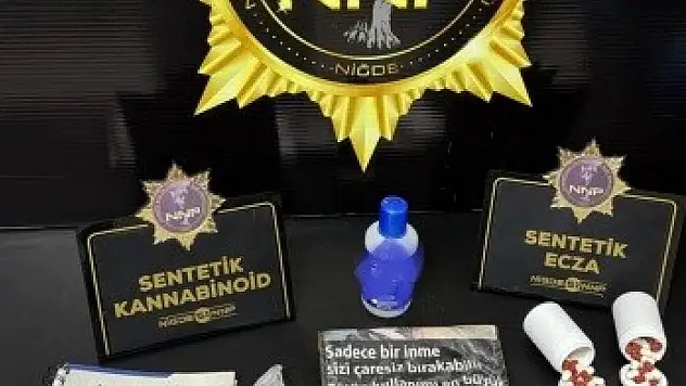 Niğde'de narkotik baskını