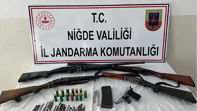 Niğde'de operasyon: 2 kişiye adli işlem başlatıldı