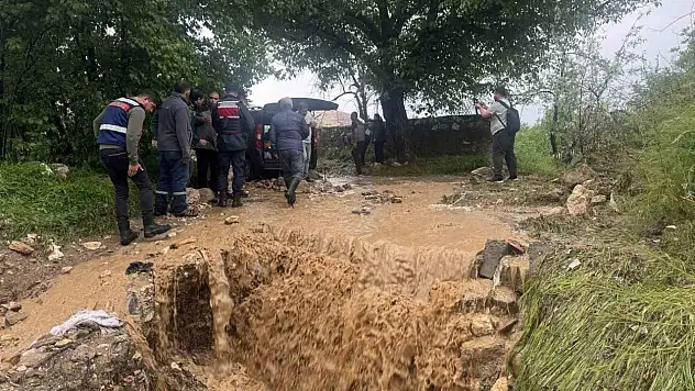 Niğde'de sağanak sele neden oldu!