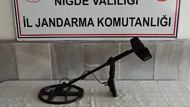 Niğde'de tarihi eser kaçakçılarına göz açtırılmadı: 1 şüpheli yakalandı