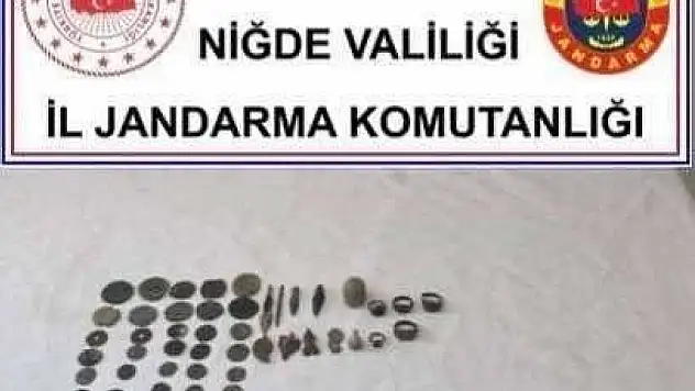 Niğde'de Tarihi Eser Operasyonu