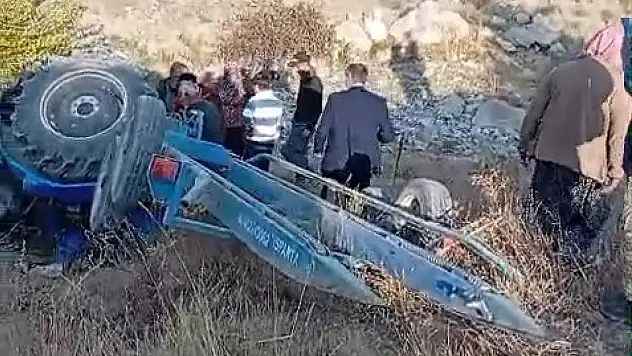Niğde'de traktör kazası: 1 ağır yaralı