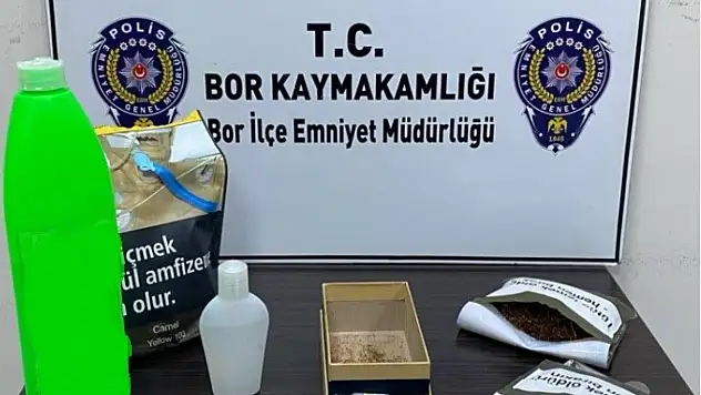 Niğde'de uyuşturucuya geçit yok!