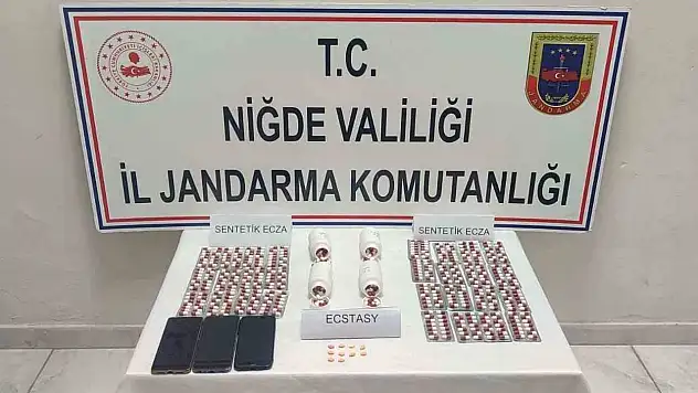 Niğde'de uyuşturucu operasyonu!