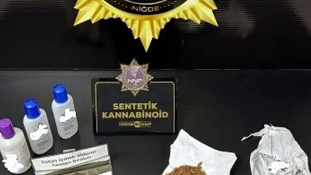 Niğde'de uyuşturucu operasyonu!