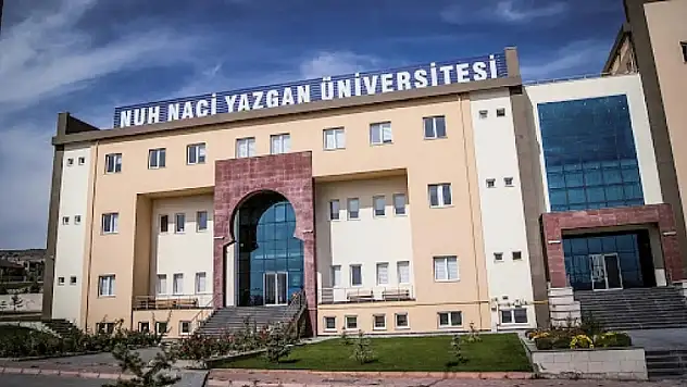 Nuh Naci Yazgan Üniversitesi personel alımı yapacak