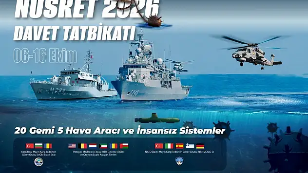 Nusret-2026 Davet Tatbikatı için geri sayım başladı