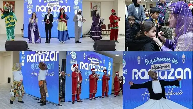 O ilçede Ramazan gecesine büyükşehir dokundu! Ortaya renkli görüntüler çıktı
