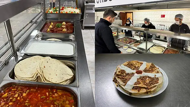 Öğrenci yurtlarında ''Kayseri Yağlaması'' lezzeti...