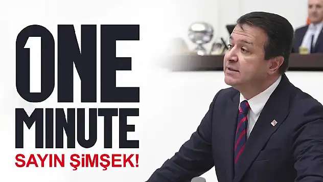 'One Minute' çağrısı bu kez Meclis'te!