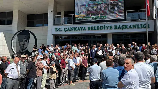 Çankaya Belediyesinde hareketli saatler!
