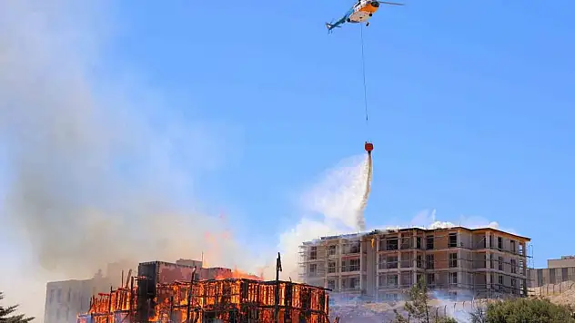 Orman Bölge Müdürlüğüne ait lojman küle döndü!