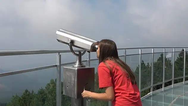 Osmaniye'nin gözde yaylasında cam seyir terası ilgi çekiyor!