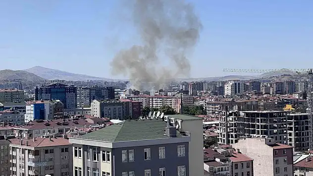 Kayseri'de 6 dönüm alan kül oldu