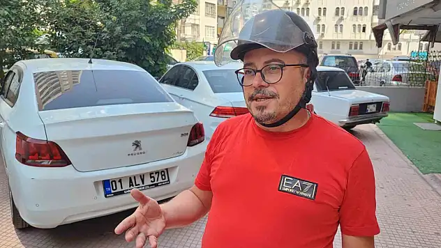 Otomobil sürücüsüne 'kask' cezası şaşkınlığı!