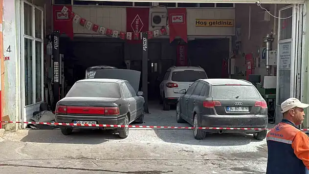 LPG dönüşümü sırasında meydana gelen patlamada 5 kişi yaralandı