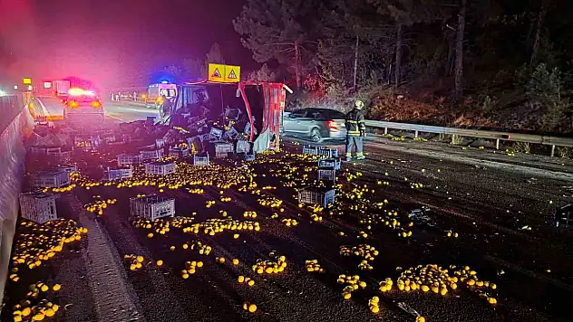 Adana-Pozantı otoyolunda zincirleme kaza