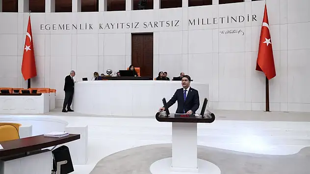 Özdemir'den TBMM'de Kayseri vurgusu: 2027 Kültür Başkentliği gururu!