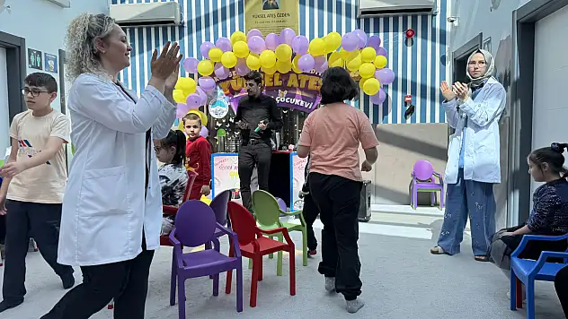Özel çocuklara özel doğum günü!