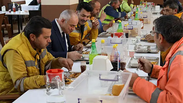 Öztürk'ten Madenciler Günü'ne özel ziyaret