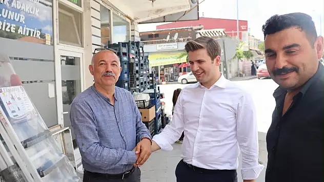 Özvatan Kaymakamı Naifoğlu'ndan esnaf ziyareti!