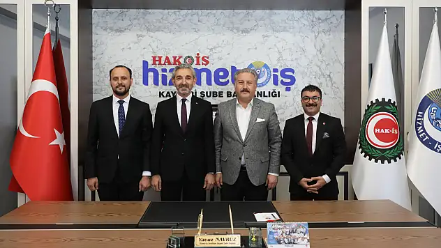 Palancıoğlu'dan Hizmet İş'e ziyaret