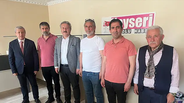 Palancıoğlu'dan Kayseri Anadolu Haber'e ziyaret!