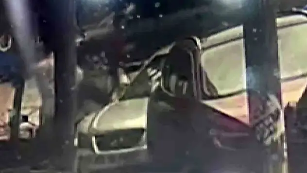 Adana'da park halindeki otomobile saldırıp kaçtı!