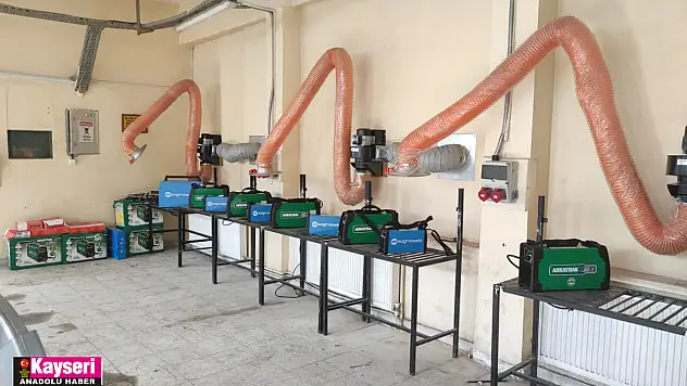 Pınarbaşı meslek kazandırıyor