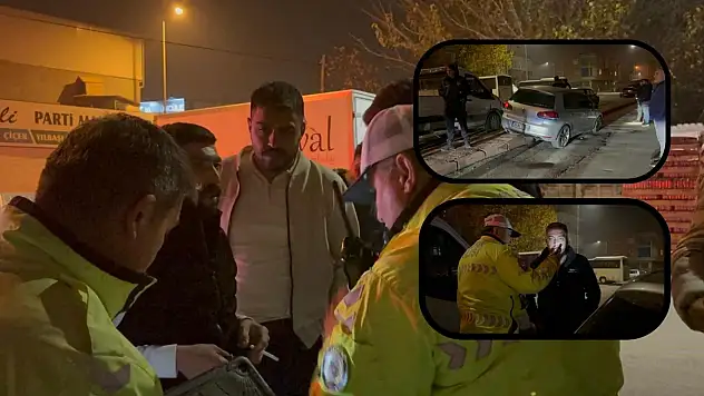 Polis ekiplerine çarpıp kaçan alkollü sürücü yakalandı: ''Cinayet mi işledik?''