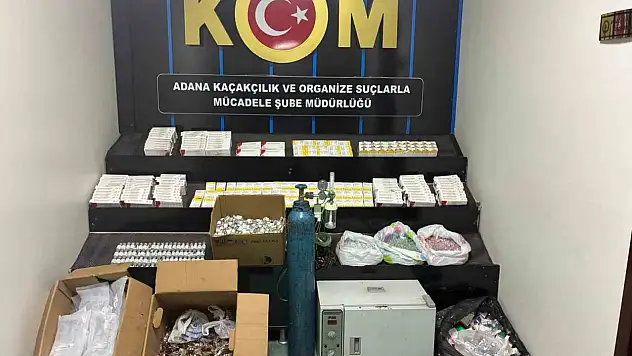8 binden fazla ilaç ele geçirildi: 1 tutuklama