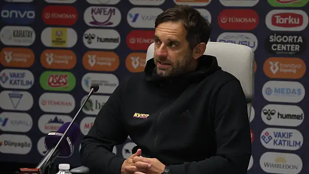 Radomir Djalovic: Kayserispor daha iyi olan taraftı