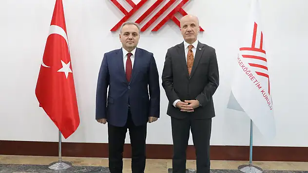 Rektör Altun'dan YÖK Başkanı Özvar'a ziyaret!