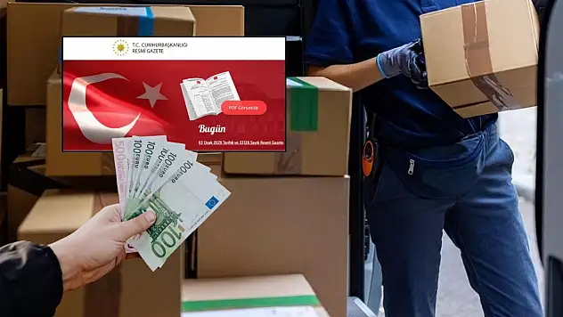Resmi Gazete'de yayımlandı: Bakanlıktan posta ve kargoya çifte ayar!