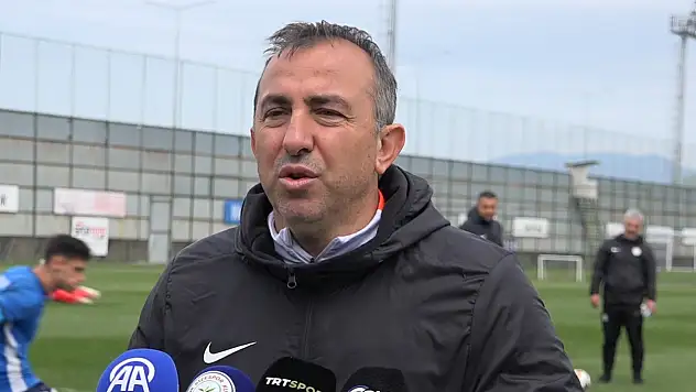 Rizespor teknik direktörü Recep Uçar'dan Kayserispor açıklaması