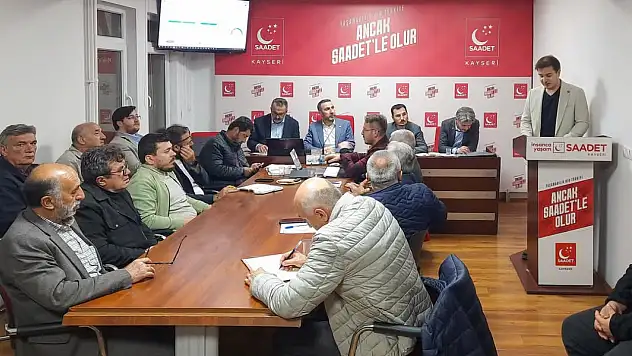 Saadet Partisi İl Başkanı Altun: 'Gayretimizi her geçen gün artırıyoruz'