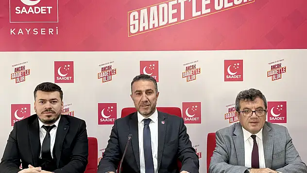 Saadet Partisi Kayseri İl Başkanı Altun'dan gündeme ilişkin önemli açıklamalar...