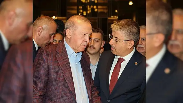 Şaban Çopuroğlu AK Parti Kampında Erdoğan ile bir araya geldi