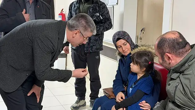 Şaban Çopuroğlu'ndan İncesu Devlet Hastanesi'ne ziyaret