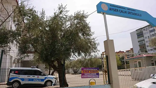 Kahramanmaraş'ta saldırının ardından okulda sessizlik