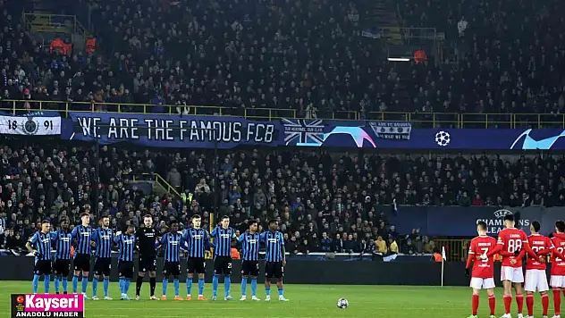 Şampiyonlar Ligi'nde depremzedeler unutulmadı