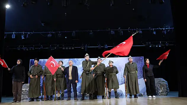 Sarıkamış şehitleri anıldı: Kayseri'de 'Beyazın Altında Saklı Destan'