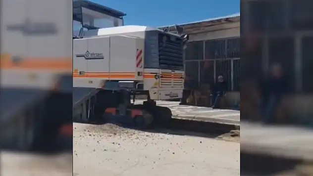 Sarız Belediyesi ilçeyi baştan aşağı yeniliyor! Sürücülere yol ve park uyarısı yapıldı