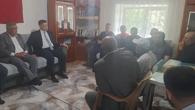 Sarız'da mahalle ziyaretleri devam ediyor!