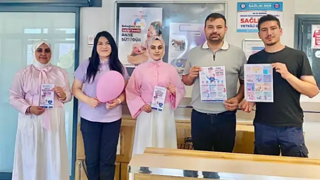 Sarız İlçe Devlet Hastanesi'nden Dünya Emzirme Haftası mesajı