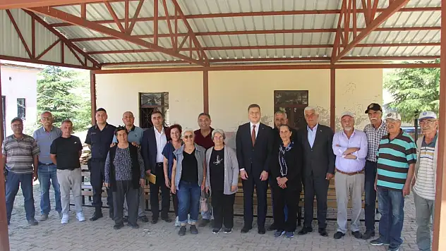 Sarız Kaymakamı Aykut Canol'dan mahalle ziyaretleri
