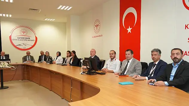 Şehir Hastanesi yönetimi toplantıda buluştu: İşte ele alınan konular!